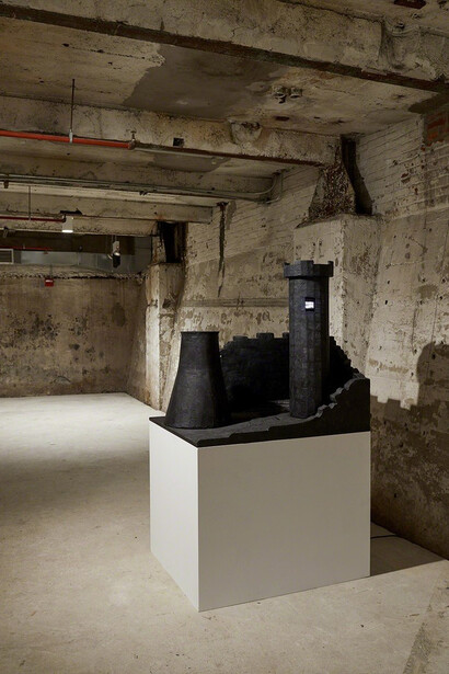 Before Projection. Courtesy of SculptureCenter