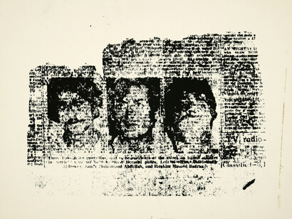 Shelagh  Wakely, Letter
Bomb,
1973, Screenprint, 19.5
x
23.2
cm © Shelagh Wakely. Courtesy Richard
Saltoun Gallery and Shapero Modern