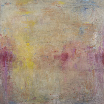 Afshar- Light upon Light.95 x 95 cm. Oil on Linen. 
