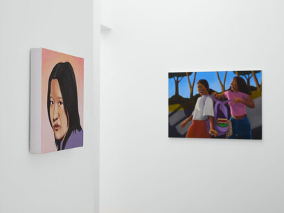 Berenice Vargas Bravo, Un patio particular, exhibition view. Courtesy of Andrew Rafacz 