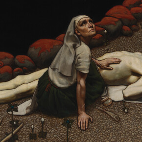 Akseli Gallen-Kallela, Lemminkäinen‘s Mother, 1897. Courtesy of Lower Belvedere