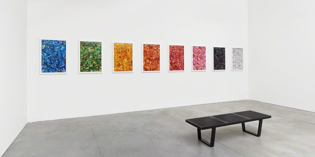 Vik Muniz, Exhibition view. Courtesy of Rena Bransten Gallery