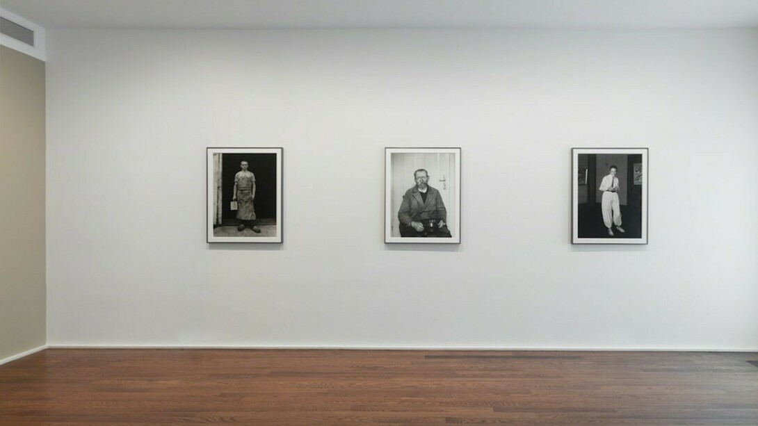 August Sander, Exhibition view. Courtesy of Hauser & Wirth 