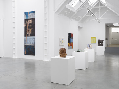 Various artists, Finding my blue sky, exhibition view. Courtesy of Lisson Gallery 