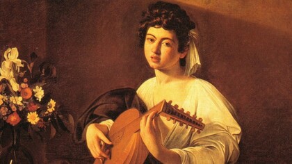Caravaggio suonatore di liuto