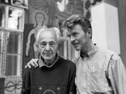 Bowie in Gugging. courtesy of Galerie Crone