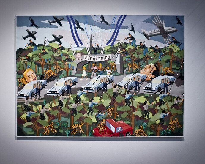 Pretension of Greatness. Courtesy of BC Gallery