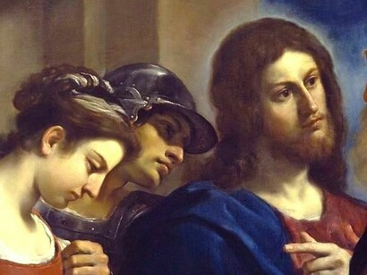 Perícopa da Adúltera por Guercino (1591-1666)