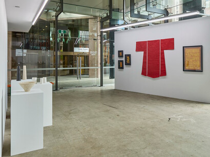 Jacky Cheng, In the fold, exhibition view. Courtesy of Art Collective WA