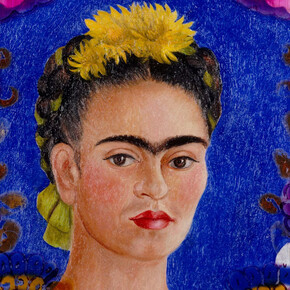 Frida Kahlo, The frame (El marco) (detail), 1938. Courtesy of the Art Institute of Chicago