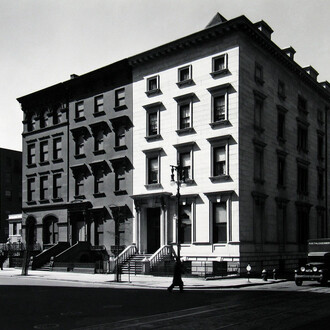 Fifth Avenue Houses, Nos. 4, 6, 8, 1936 © Berenice Abbott/Commerce Graphics/Getty Images. Courtesy of Howard Greenberg Gallery, New York