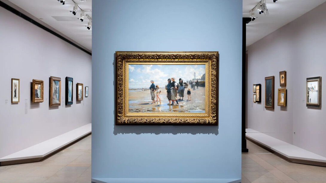 John Singer Sargent, Dazzling Paris, exhibition view. Courtesy of Musée d’Orsay