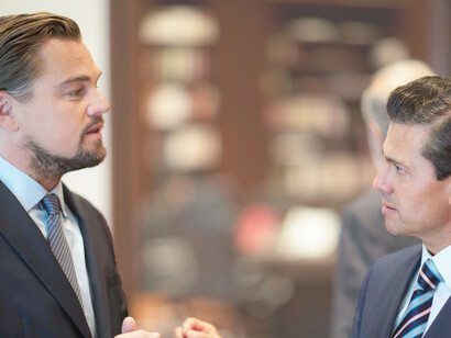 During a pivotal meeting involving President Enrique Peña Nieto, actor Leonardo DiCaprio, billionaire Carlos Slim Helú, and senior government officials, a Memorandum of Understanding was signed to enhance commitments to protect the marine ecosystems of the Gulf of California, 2017