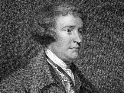 Retrato de Edmund Burke