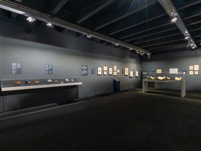 A different light, first photographs of Aotearoa, exhibition view. Courtesy of Te Pātaka Toi Adam Art Gallery