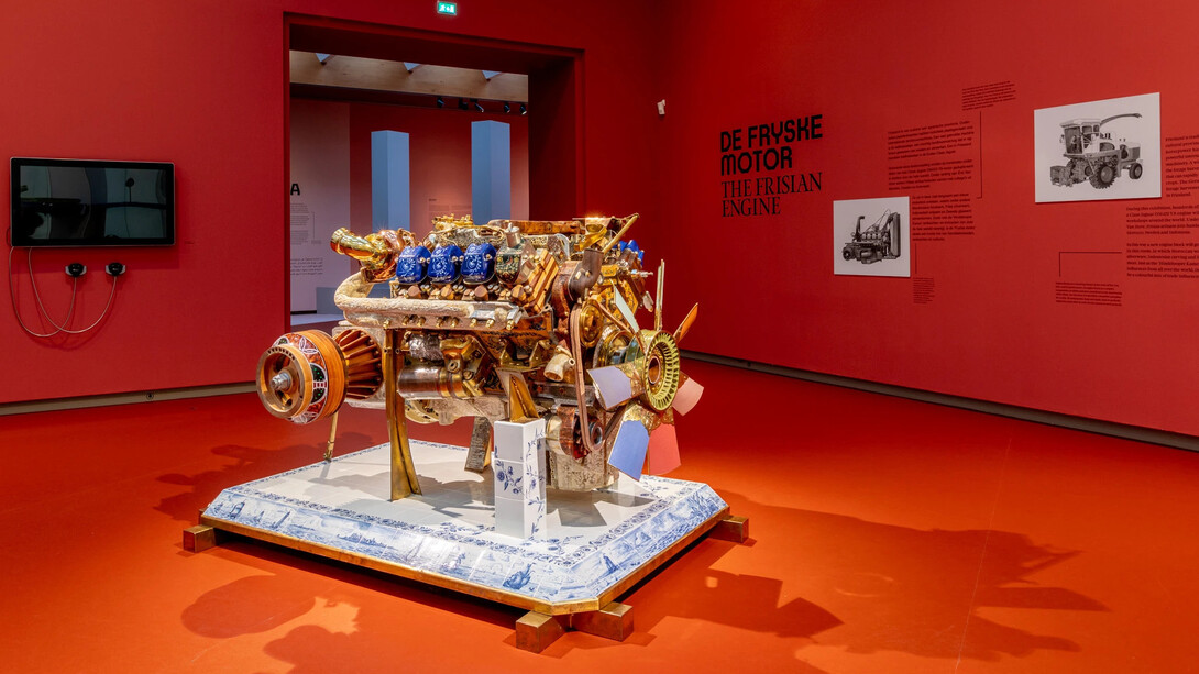Hindeloopen, Éric Van Hove, object in exhibition. Courtesy of the Fries Museum