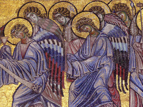 Angeli del Giudizio, dettaglio, Battistero di San Giovanni, Firenze