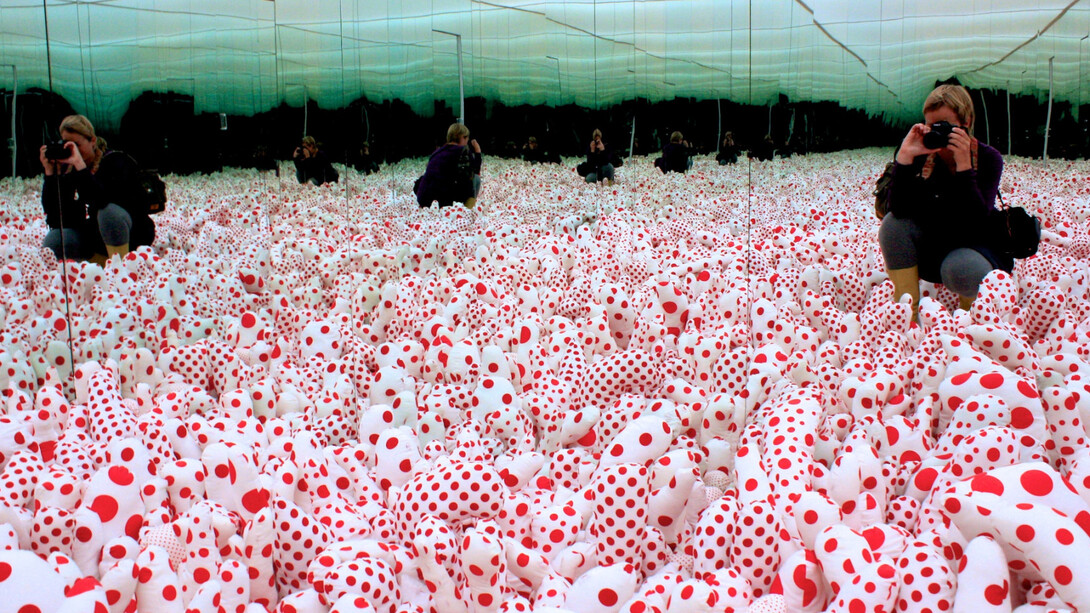 Mirror Room Yayoi Kusama. Courtesy of Museum Boijmans Van Beuningen