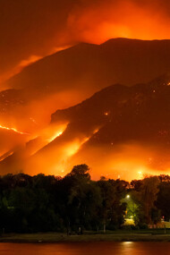 Hollister Fire in Santa Barbara County: wildfires and heatwaves are becoming more common