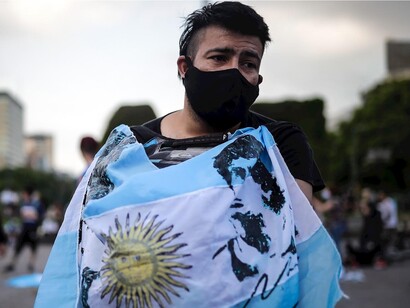 Luto de tres días en Argentina por el dolor causado por la muerte del futbolista Diego Armando Maradona