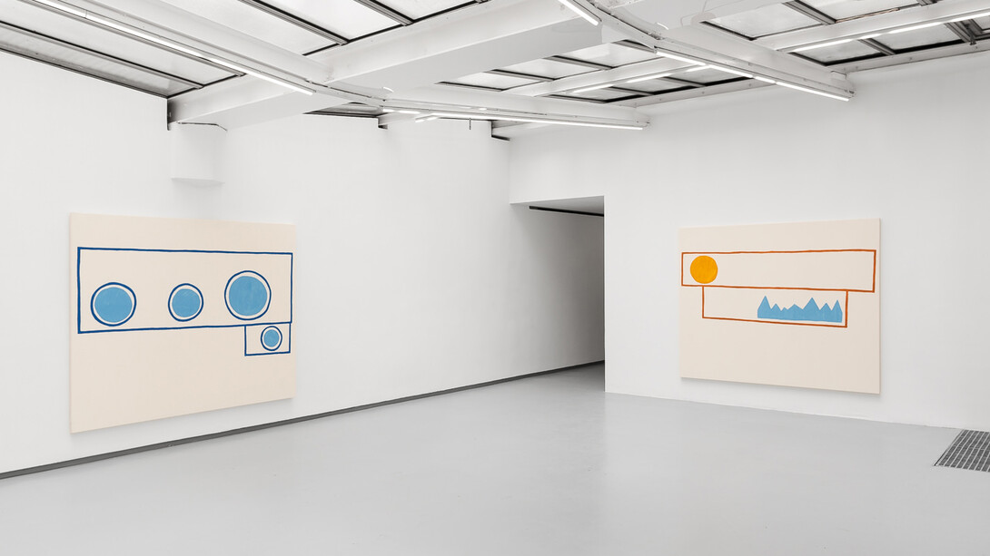 Exhbition view « City Housing », Solo show by Stephen Felton. Courtesy Valentin, Paris / © Grégory Copitet