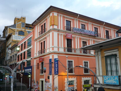 Il centro di La Paz, Bolivia, foto di Flavius Roversi