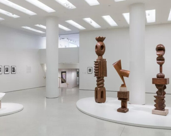 Installation view: Guggenheim Collection: Brancusi. Photo: David Heald