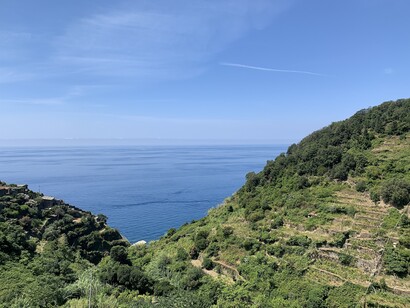 Le Cinque Terre raccontano un paesaggio straordinario, che testimonia la possibile armonia nell'interazione tra uomo e natura, foto Claudia Zanfi