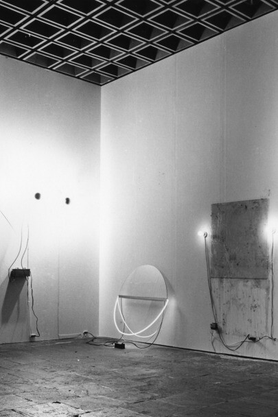 Keith Sonnier, exhibition view. Courtesy of Dia Beacon