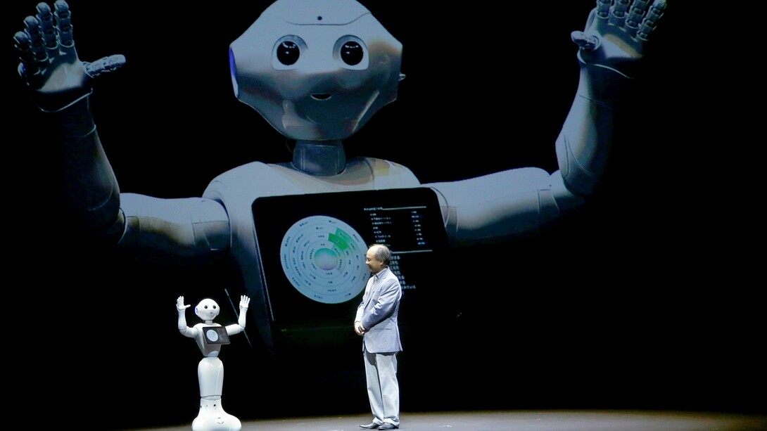 Pepper, the humanoid robot from SoftBank Robotics
