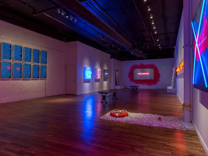 Gas Light Love Bomb. Courtesy of k contemporary 