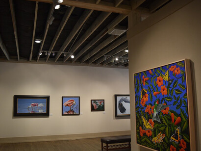 The Ways of Water Birds by Debbie Stevens. Courtesy of William Reaves | Sarah Foltz Fine Art 