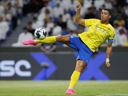 Cristiano Ronaldo, jogador do clube Al-Nassr