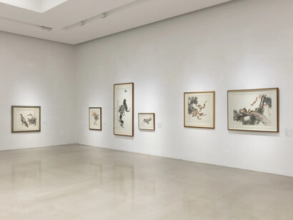 Unbo Kim Ki Chang, exhibition view. Courtesy of Arario Gallery 