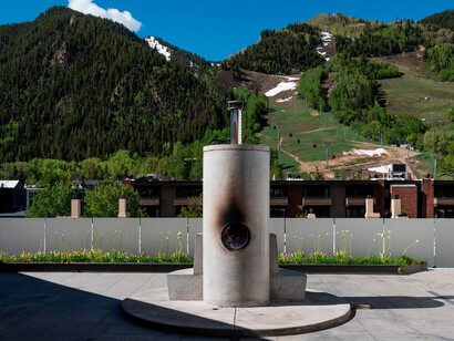 Oscar Tuazon. Courtesy of Aspen Art Museum