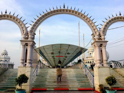 Entrance of the Gurudwara