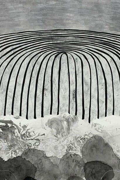 Nishiki Sugawara-Beda, Adapt adopt, Artwork (detail), 2024. Courtesy of the artist and Amos Eno Gallery