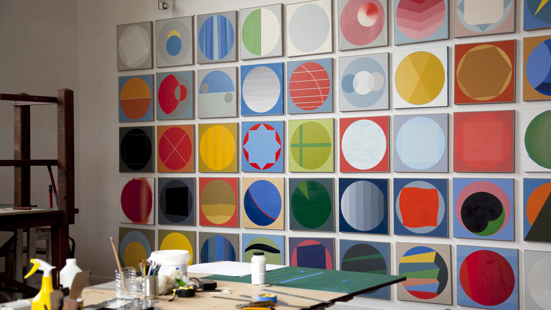 Roberto Coromina’s studio at Real Academia de Espana en Roma