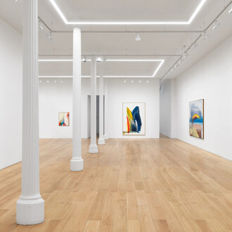 Paul Jenkins, exhibition view. Courtesy of Timothy Taylor