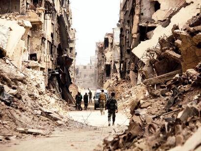 Las armas eran exportadas por las empresas de países que luego sacarían una buena tajada de la reconstrucción