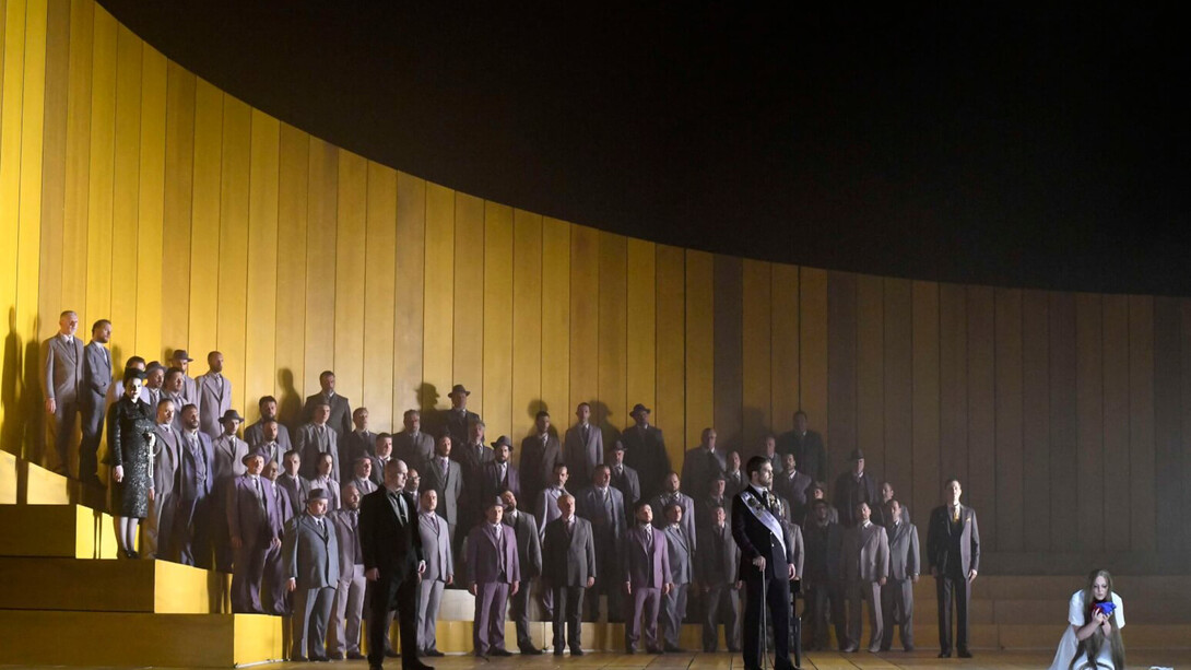 Lohengrin, vista della performance. Cortesia di Teatro La Fenice