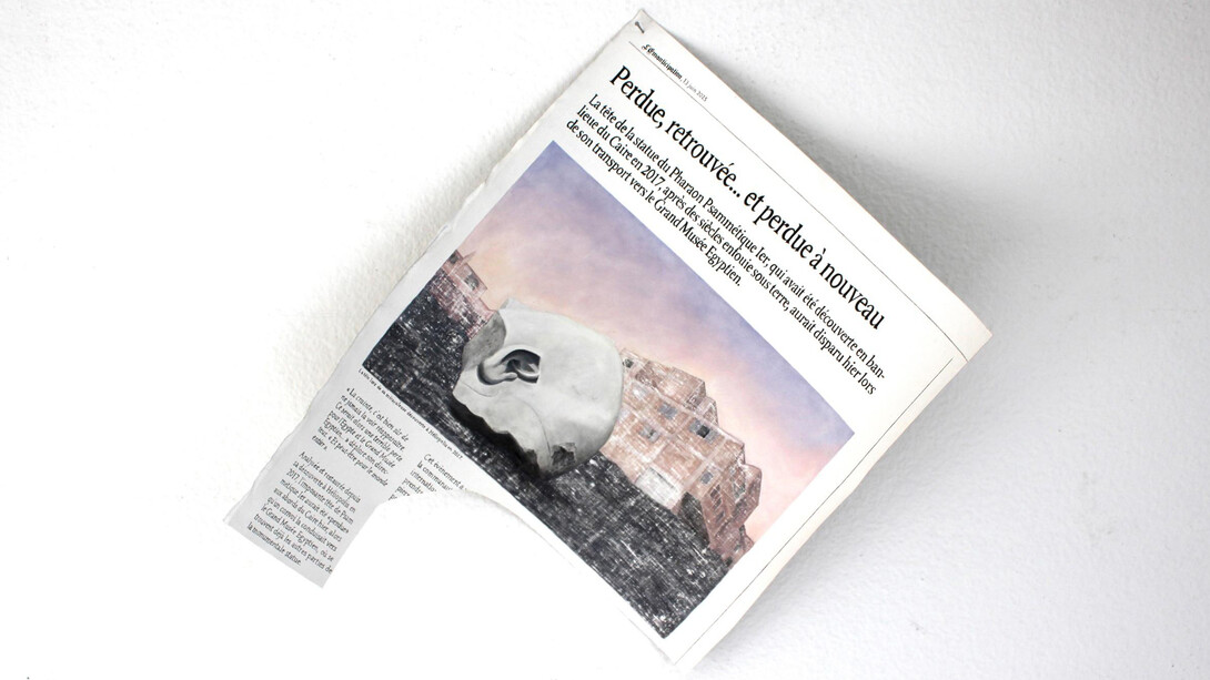 © LAETITIA DE CHOCQUEUSE Coupure de L’Emanticipation (titre de l’article « Perdue, retrouvée… et perdue à nouveau