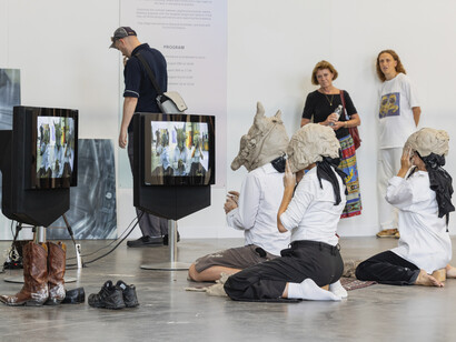 Enter Art Fair, past edition, exhibition view. Courtesy of Enter Art Fair 