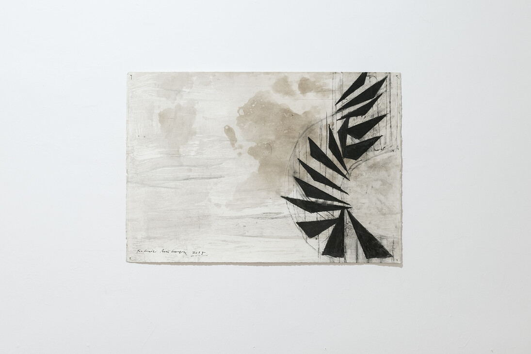 Fonderia, 2015, tecnica mista su carta, cm 52x75. Crediti: Andrea Musicò