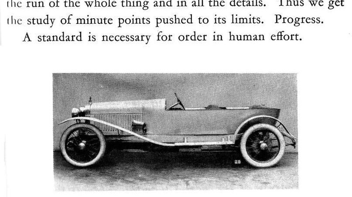 O automóvel “Delage Grand-Sport” em “Vers une architecture”, de Le Corbusier, 1923.