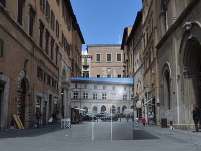 Antonino Milotta, Donchev Zlatolin, Christophe Constantin, Francesco Palluzzi, Alessia Damiani, Massimo Cervini, Alessandro Ariel Terranova, Francesca Moschini, Sentire3 (progetto vincitore), foto inserimento