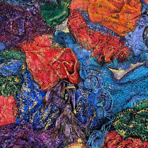 Zoe Brown-Weissman, In costume #1 (detail). Courtesy of Viridian Artists