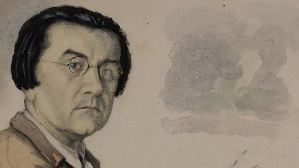 Ivan Kliun, Portrait of Kazimir Malevich, 1933. Cortesía del Museo Ruso