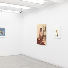 Tamara Kvesitadze und Shunxiang Hu, Under shadows, ausstellungsansicht. Mit freundlicher genehmigung der Kornfeld Galerie