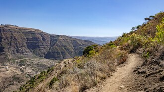 La Rift Valley a Sheno, Etiopia. Foto Nina R
